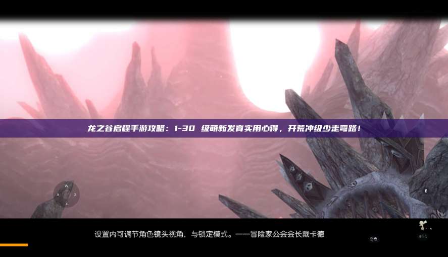 龙之谷启程手游攻略：1-30 级萌新发育实用心得，开荒冲级少走弯路！ 第1张